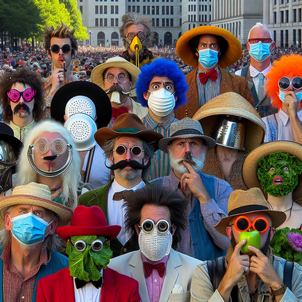 “North Carolina Senate Bans Masks in Public: Pandemic or Fashion Faux Pas?” funny news funny newz weird news