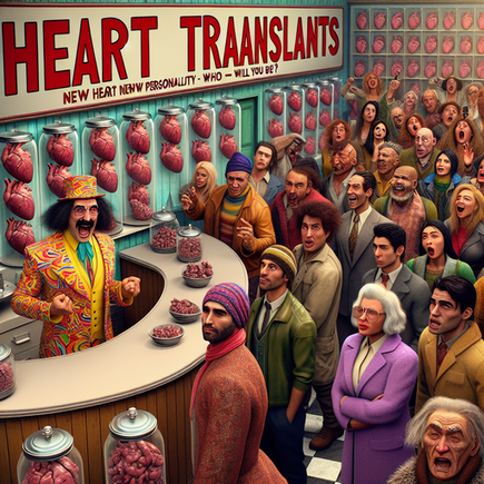 “Heart transplants: New heart, new personality – who will you be?” funny news funny newz weird news